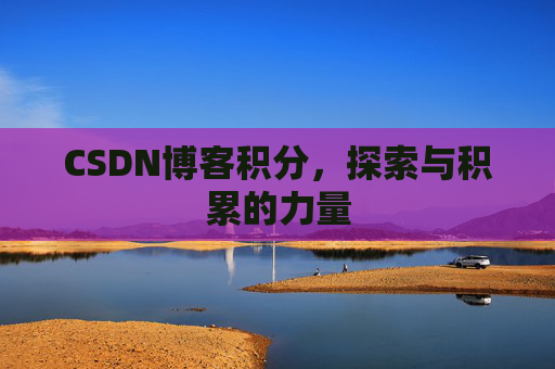 CSDN博客积分，探索与积累的力量